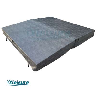 flexibly customized warranty-protected square vinyl hot tub spa 4 x 90 degree corners waterproof cover for acrylic spa